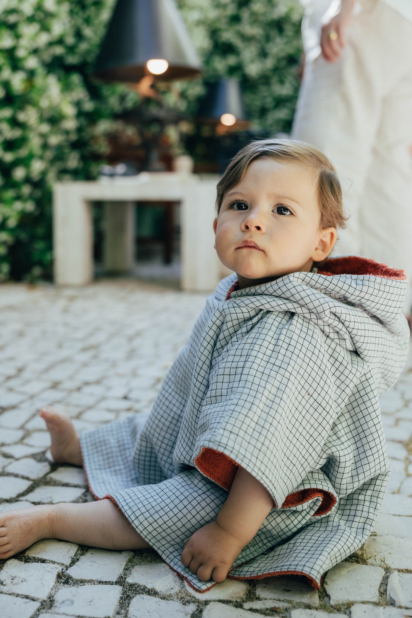 Poncho de baño Mango